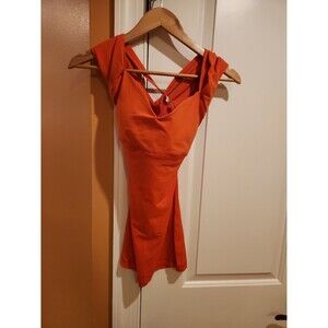 Lululemon "Wrap It Up Tank" Coral Pink Size 12 NWT